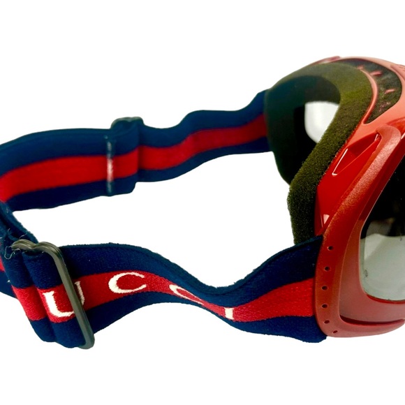 Authentic Gucci Ski Snow Goggles Red - Picture 3 of 6